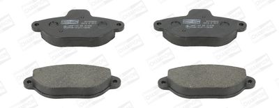 Комплект тормозных колодок, дисковый тормоз CHAMPION 571528CH для FIAT PANDA
