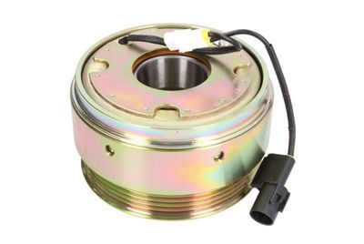 Airconditioning compressor, elektromagnetische koppeling