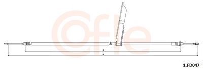 CABLU FRANA DE PARCARE