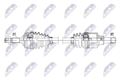 Wał napędowy NTY NPW-CT-169