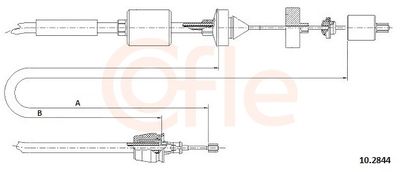 Cable Pull, clutch control 10.2844