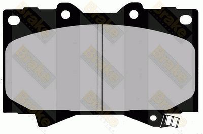 Комплект тормозных колодок, дисковый тормоз Brake ENGINEERING PA1409 для LEXUS LX