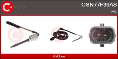 SENZOR TEMPERATURA GAZE EVACUARE CASCO CSN77F39AS