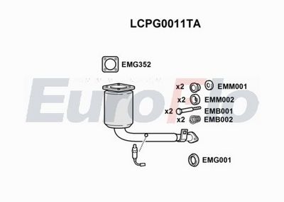 Katalizator EUROFLO 173881