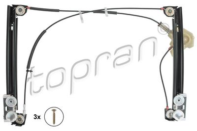 стъклоподемник TOPRAN 501 833
