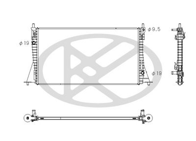 Radiator, racire motor Koyorad PL323943