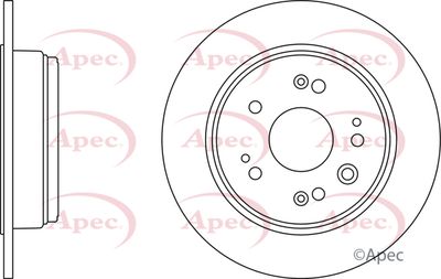 Brake Disc APEC DSK2495