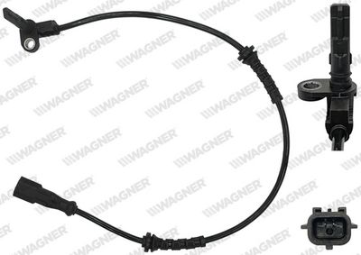 Czujnik, prędkość obrotowa koła WAGNER ABS00255
