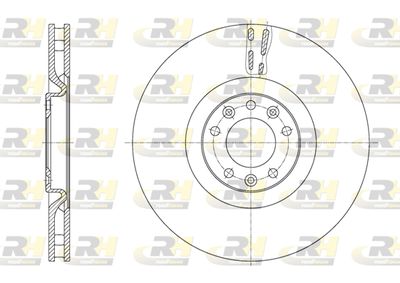 ROADHOUSE 61629.10 Тормозные диски  для PEUGEOT  (Пежо Ркз)