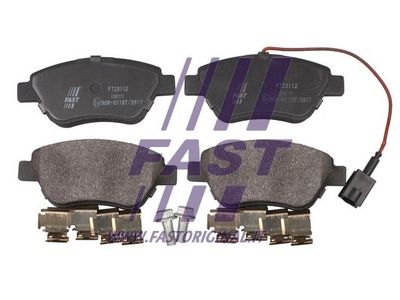 Комплект тормозных колодок, дисковый тормоз FAST FT29112 для FIAT STILO