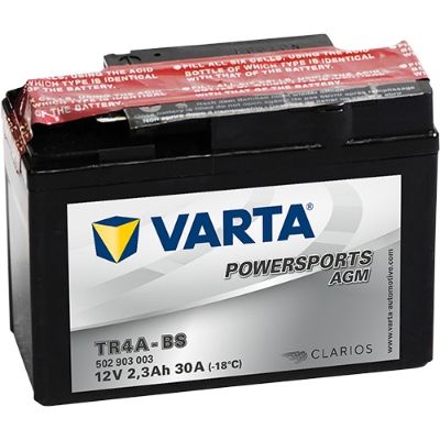 Стартерная аккумуляторная батарея VARTA 502903003I314 для HONDA X8R