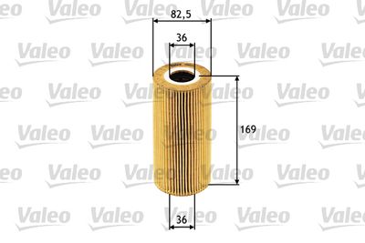 Масляный фильтр VALEO 586521 для MERCEDES-BENZ VITO