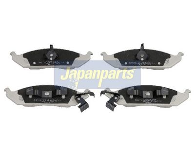 комплект спирачно феродо, дискови спирачки JAPANPARTS PA-093AF
