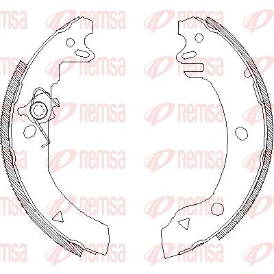 Brake Shoe 4186.00