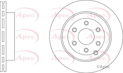 Brake Disc APEC DSK3423
