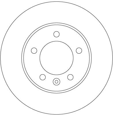 BREMSSCHEIBE TRW DF6179 1