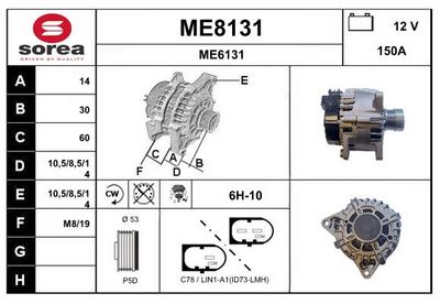 GENERATOR SNRA ME8131