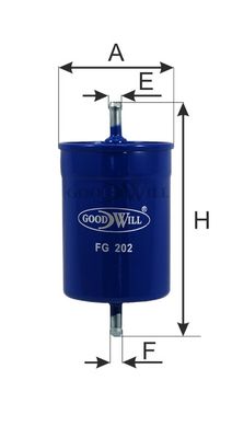 FG 202 GOODWILL Топливный фильтр