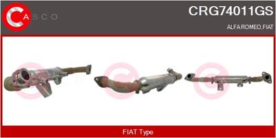 RADIATOR RECIRCULARE GAZE DE ESAPAMENT