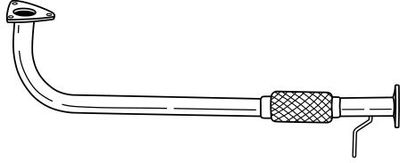 Rura wydechowa SIGAM 65124