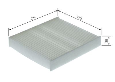 BOSCH Filter, Innenraumluft