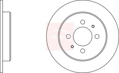 APEC Brake Disc DSK347