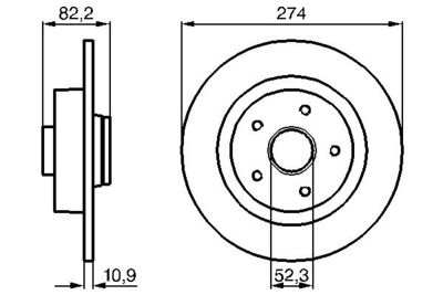 Brake Disc 0 986 478 744