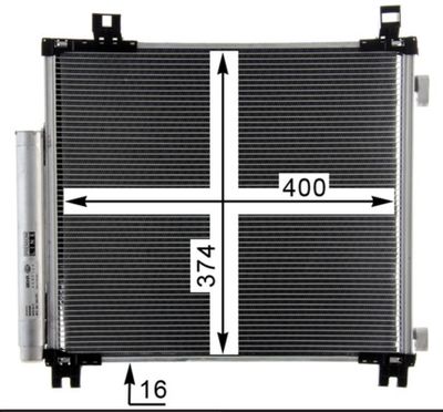 CONDENSATOR CLIMATIZARE MAHLE AC825000P 9