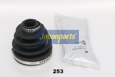 JAPANPARTS Gofruotoji membrana, kardaninis velenas
