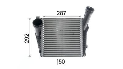 INTERCOOLER COMPRESOR MAHLE CI142000P 11