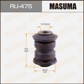 MASUMA RU-475 Сайлентблок рычага  для NISSAN ALMERA II Hatchback (N16) 1.5