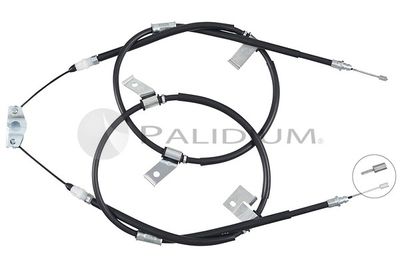 Тросик, cтояночный тормоз ASHUKI by Palidium PAL3-1510 для OPEL ADAM