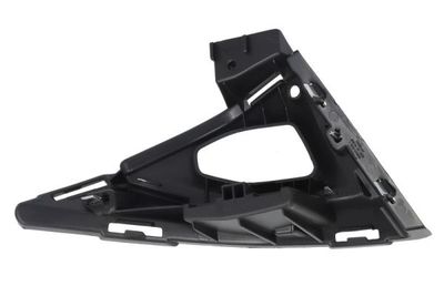 Voorbumper afdekking Voor Links (met verchroomde streep, zwart) past: NISSAN QASHQAI III J12 04.21-03.24