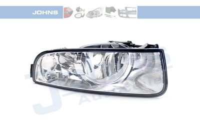 JOHNS 71 41 30-2 Противотуманная фара для SKODA SUPERB II универсал (3T5)