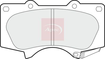 APEC Brake Pad Set, disc brake PAD1382