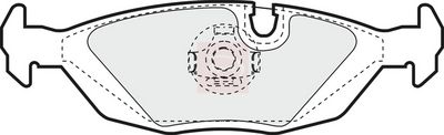 APEC Brake Pad Set, disc brake PAD404