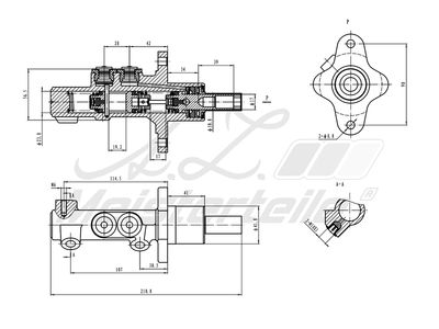 Спирачна помпа A.Z. Meisterteile AZMT-44-110-1060