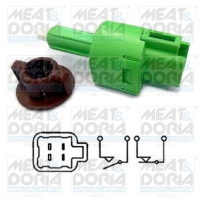 MEAT & DORIA 35102 Выключатель стоп-сигнала  для LEXUS GX (Лексус Гx)