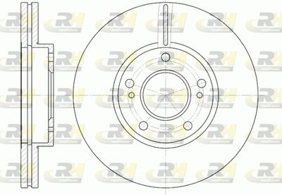ROADHOUSE 6937.10 Тормозные диски для NISSAN MAXIMA / MAXIMA QX IV (A32) 3.0