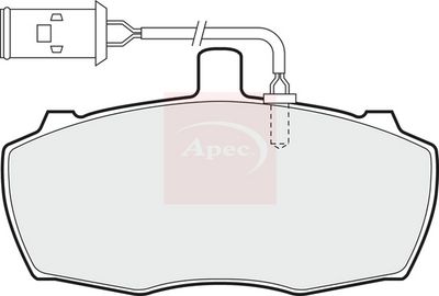 APEC Brake Pad Set, disc brake PAD70