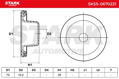 тампон на макферсън STARK SKSS-0670231