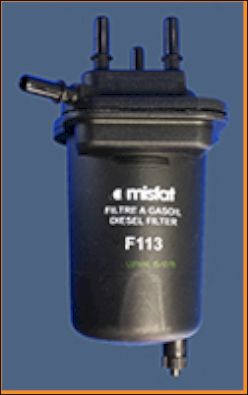 MISFAT F113 Паливний фільтр 