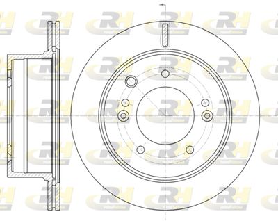 ROADHOUSE 6993.10 Тормозные диски для KIA SORENTO I (JC) 3.3 V6 4WD ROADHOUSE 6993.10 Тормозные диски для KIA SORENTO I (JC) 3.3 V6 4WD