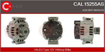 GENERATOR / ALTERNATOR CASCO CAL15255AS