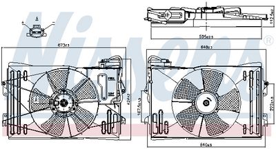 VENTILATOR RADIATOR NISSENS 85232 5