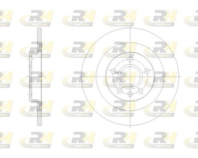 спирачен диск ROADHOUSE 62105.00