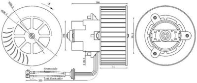 VENTILATOR HABITACLU MAHLE AB6000S 1
