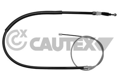 Тросик, cтояночный тормоз CAUTEX 763054 для VW JETTA