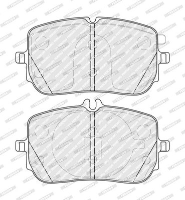 SET PLACUTE FRANA FRANA DISC FERODO FDB5288 1