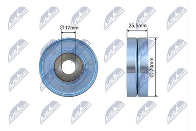 ROLA INTINZATOR CUREA TRANSMISIE